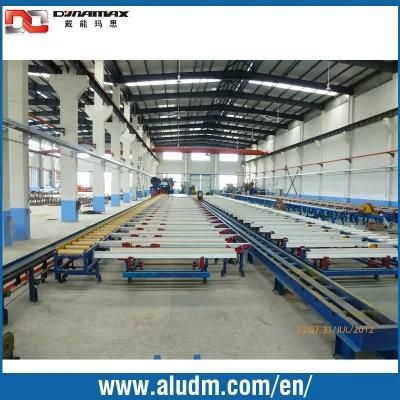 Energy Saving Aluminum Extrusion Machine in Profile Cooling Tables