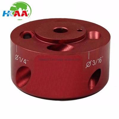 Special Design Precision CNC Machining Red Tungsten Turbo Sharp Head