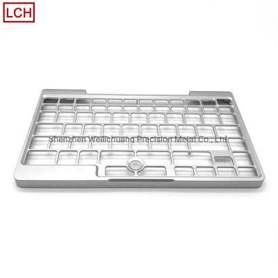 Precision Machinery Aluminum Parts CNC Machined Die Casting Parts Keyboard