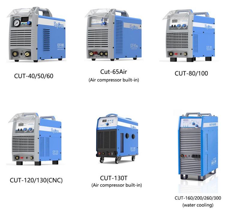 Keygree New Built-in Air Compressor Plasma Cutter Cutting Machine (Cut-100T)