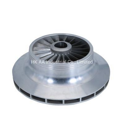 Mazak 5 Axis CNC Milling Aluminum Alloy Vacuum Pump Cleaner Impeller