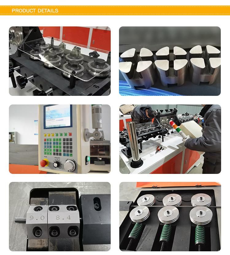 High Efficiency Corrugated Iron Automatic CNC Control Steel Wire Wire Bender Stirrup Bending Machine