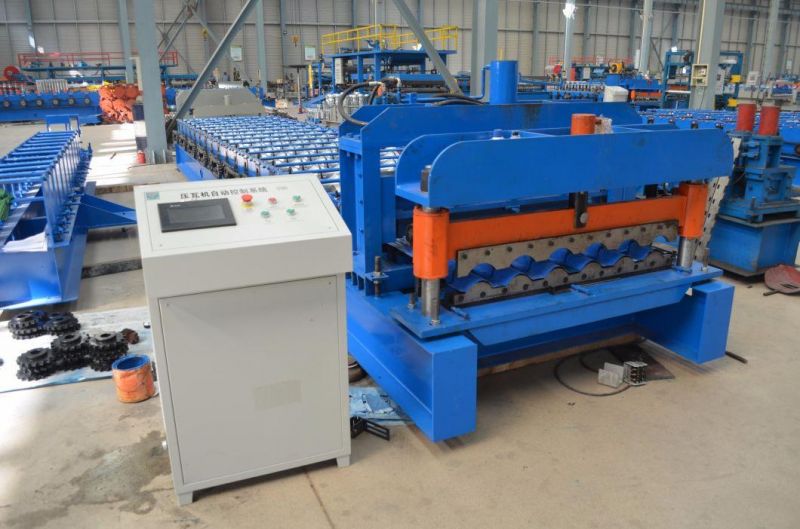 Aluminium and Steel Roofing Tile Machine