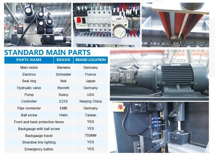 Guillotine Shear Zys-20X3200 /Hydraulic Guillotine Shearing Machine