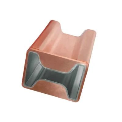 High Quality Rectangular Copper Mould Tube for CMM