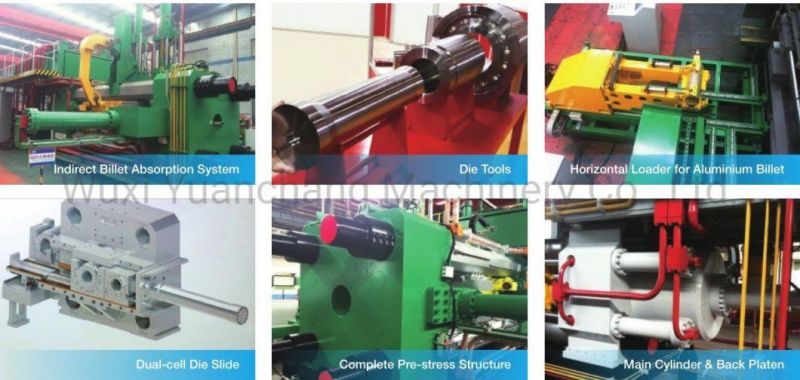 Aluminum Extrusion Press of China Xj-4500ust