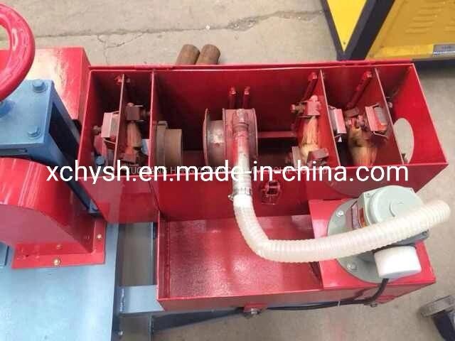 Customized Manual Rust Remover Automatic Cleaning Pipe Tube Derusting and Painting Machine